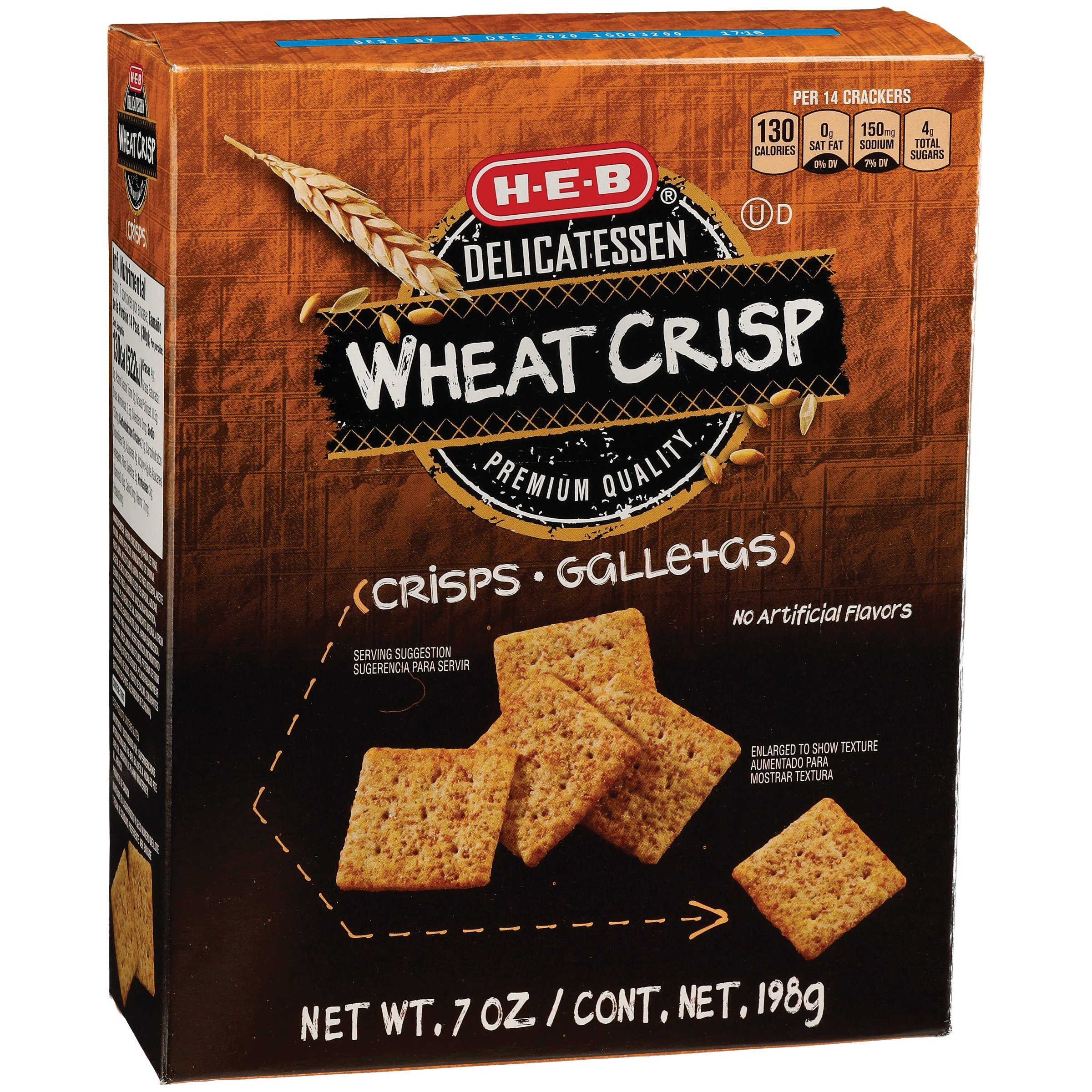HEB Bite Size Wheat Crisps Entertainer Crackers Shop Crackers