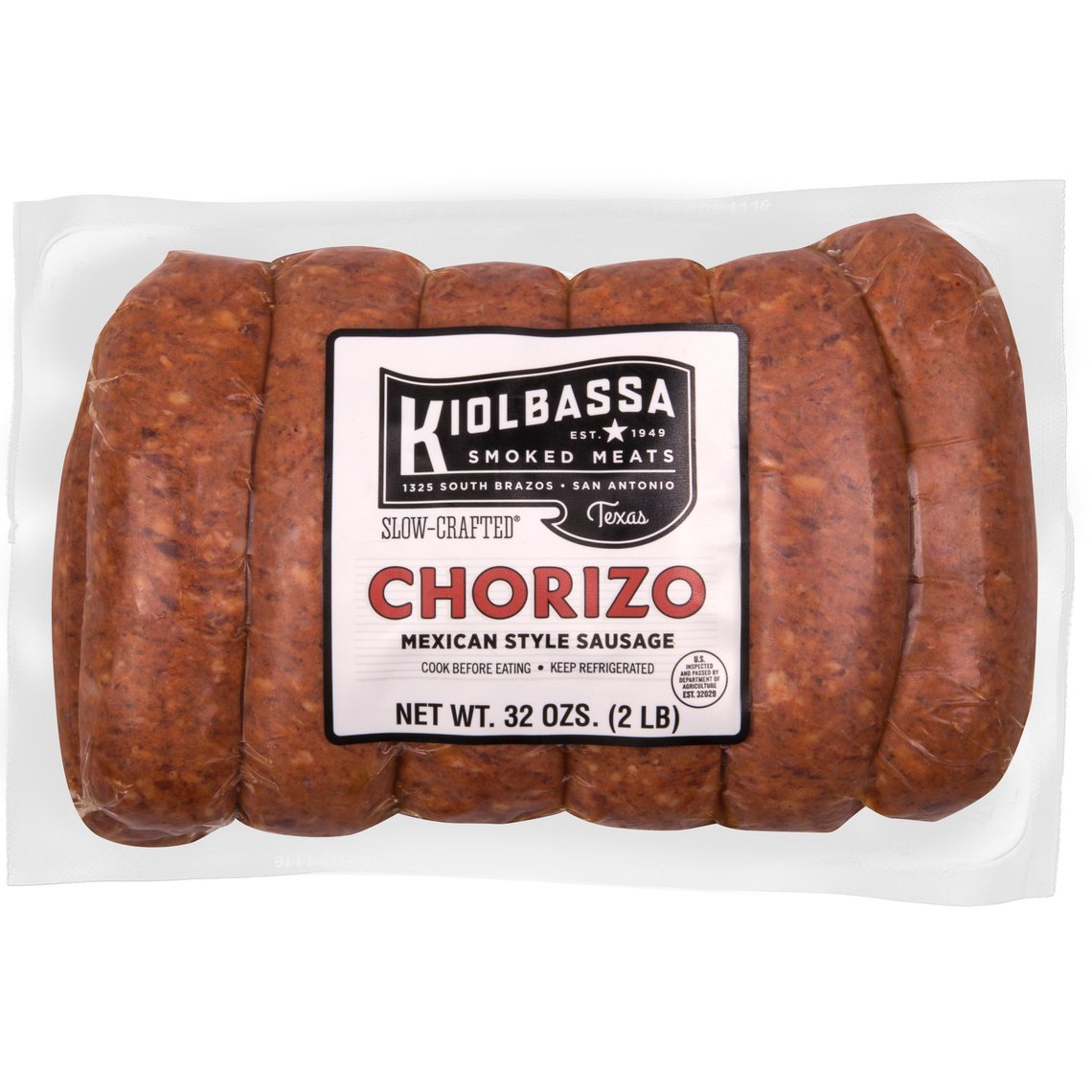 Kiolbassa MexicanStyle Pork Chorizo Sausage Links Shop Sausage at HEB