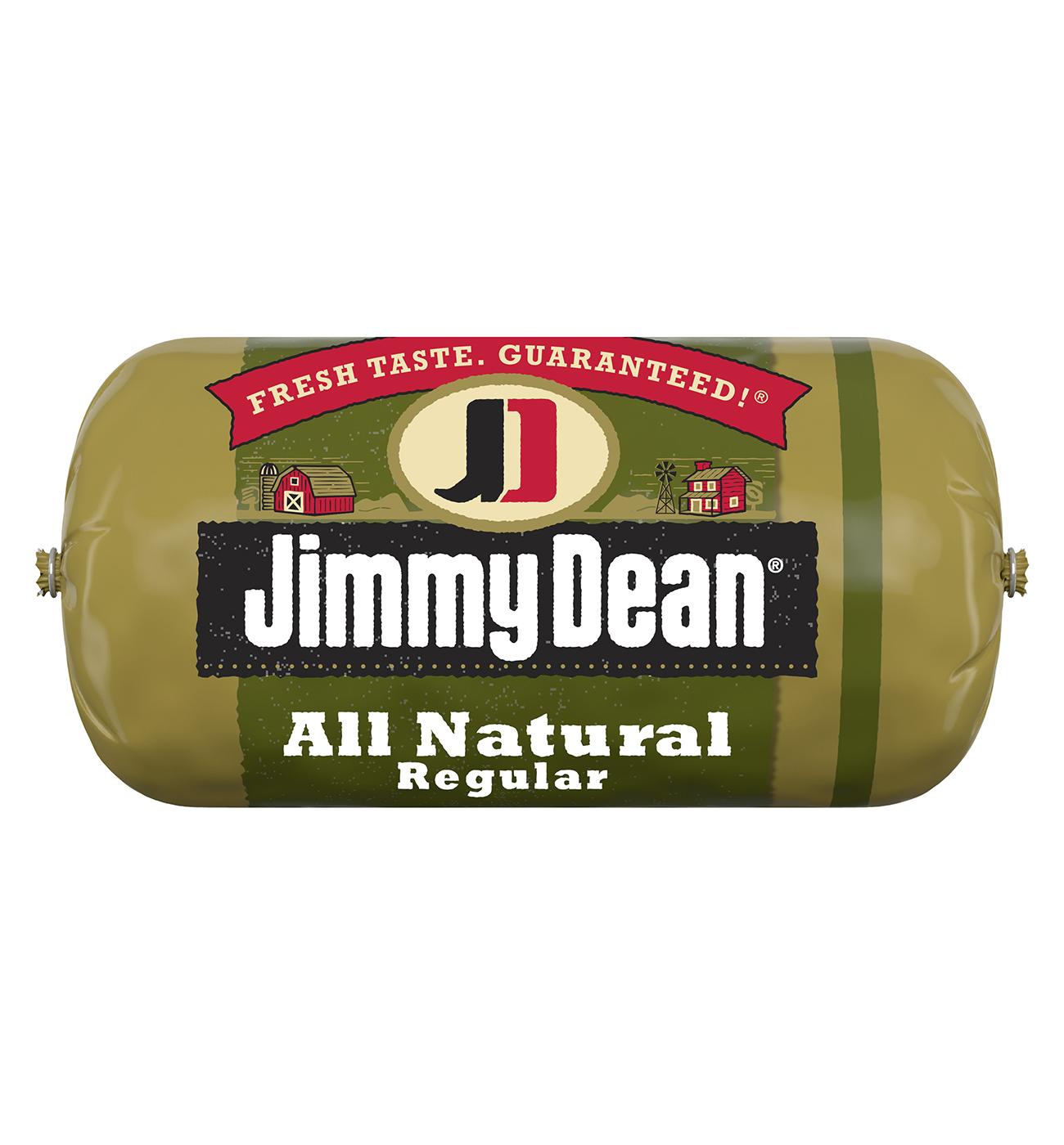 Jimmy Dean Premium All Natural Pork Breakfast Sausage - Regular; image 1 of 5