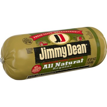 Jimmy Dean Premium All Natural Pork Breakfast Sausage - Regular