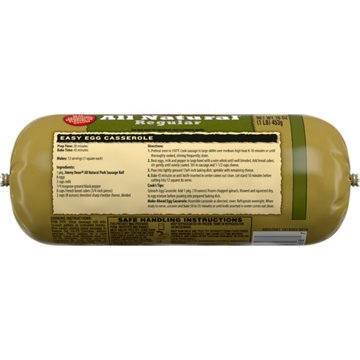 Jimmy Dean Premium All Natural Pork Breakfast Sausage - Regular