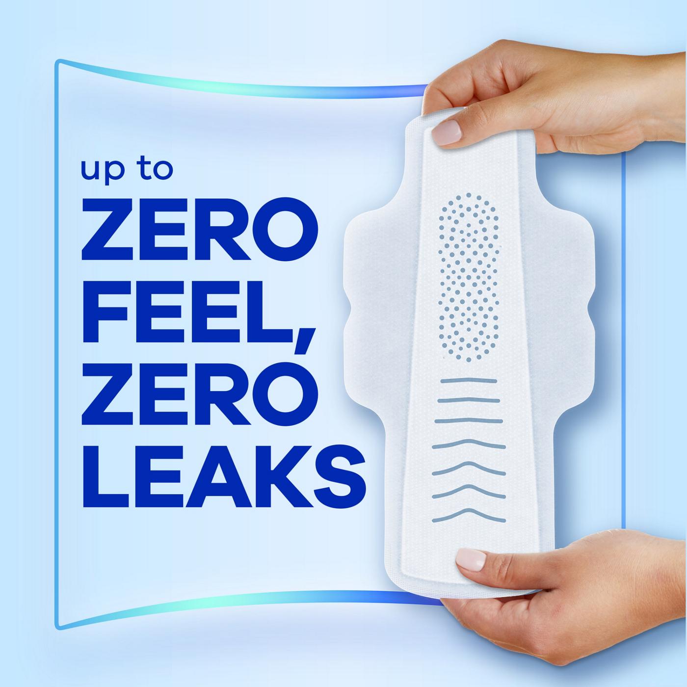 Always Infinity Feminine Pads for Women, Heavy, with wings, Unscented Size 2; image 10 of 10