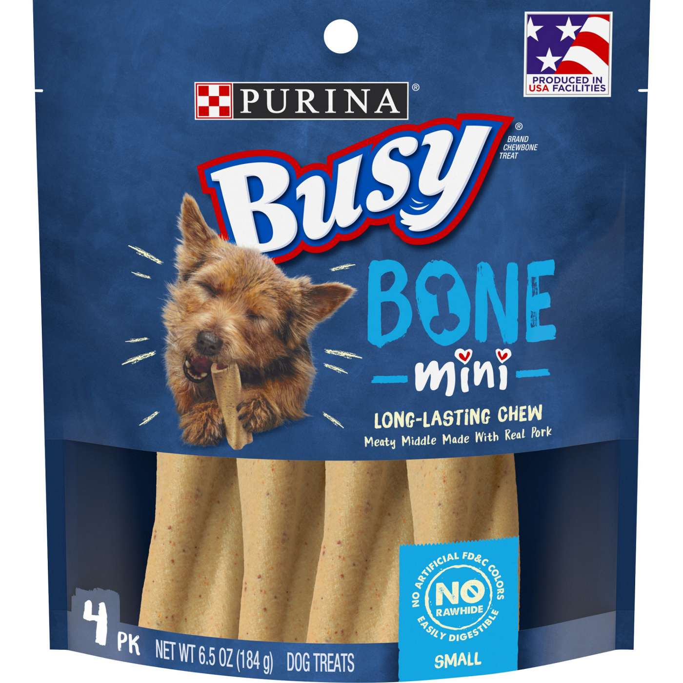 Busy Bone Mini Dog Treats; image 1 of 10