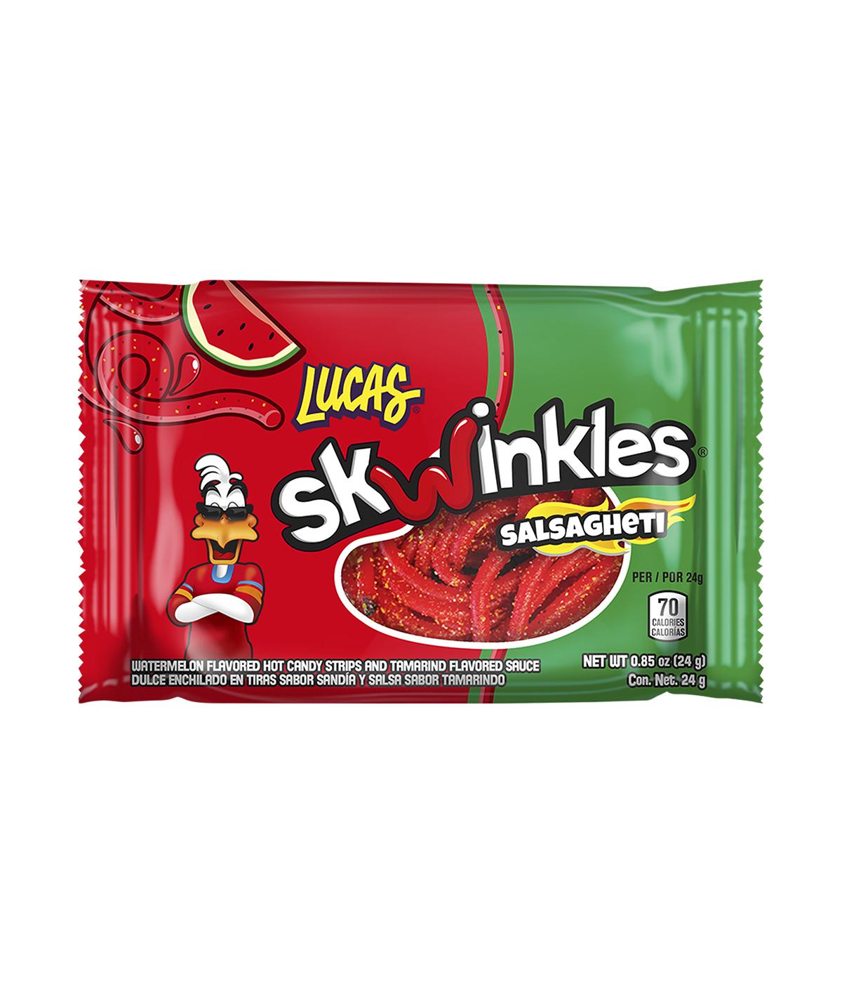 Lucas Skwinkles Salsagheti Watermelon Candy; image 1 of 2