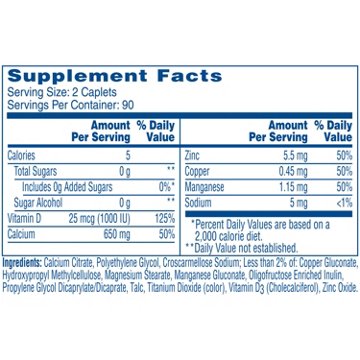 Citracal Maximum Plus Calcium Citrate + D3 Maximum Coated Tablets, 180 ct