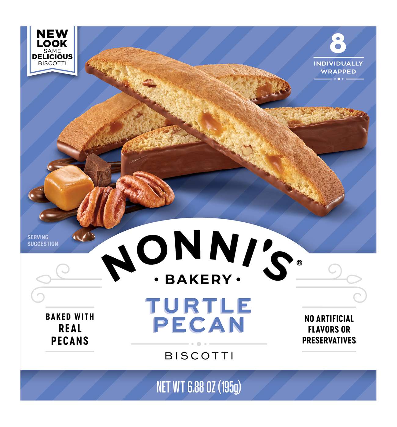Nonni's Turtle Pecan Biscotti; image 1 of 3