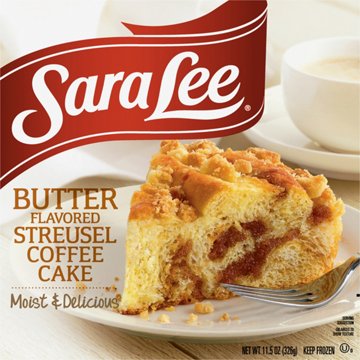 Sara Lee Butter Streusel Coffee Cake, 11.5 oz