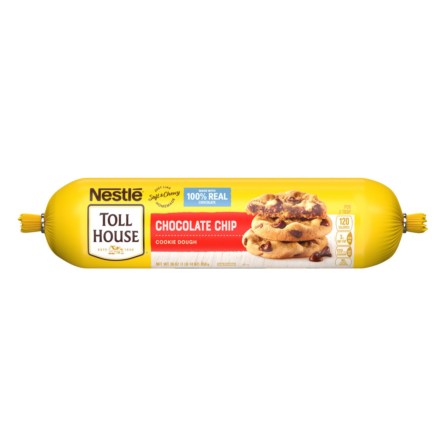 Nestle Nestle Toll House Chocolate Chip Cookie Dough - Shop Biscuit