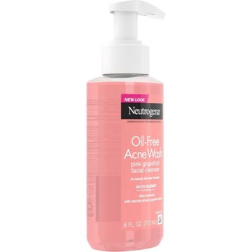 Neutrogena Oil-Free Acne Facial Pink Grapefruit Cleanser