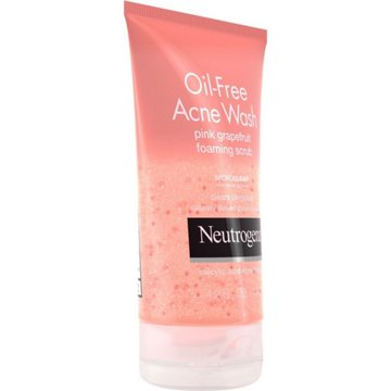 Neutrogena Oil-Free Acne Wash Pink Grapefruit Face Foaming Scrub