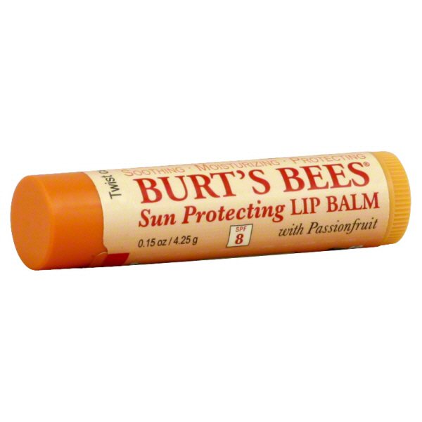 Burt's Bees Sun Protecting Lip Balm With Passionfruit Shop Lip balm
