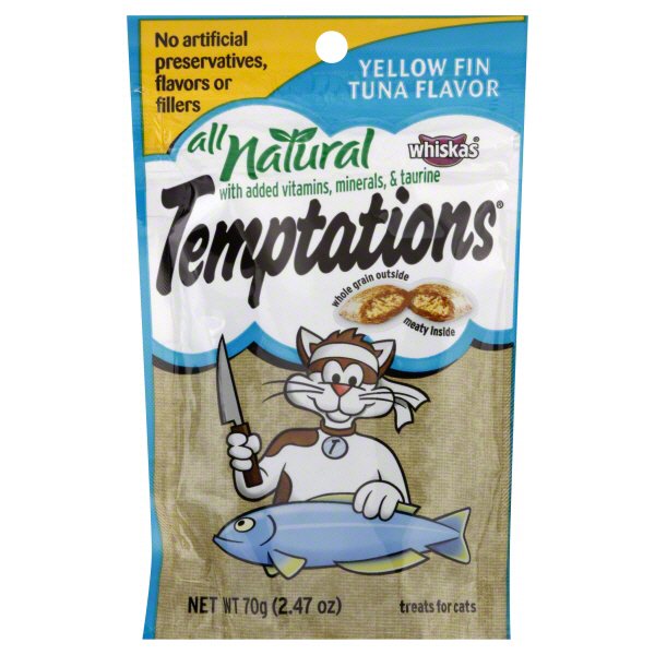 Whiskas Yellow Fin Tuna Flavor Treats for Cats Shop Treats at HEB