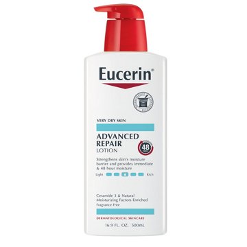 Eucerin Advanced Repair Body Lotion Pump, 16.9 oz