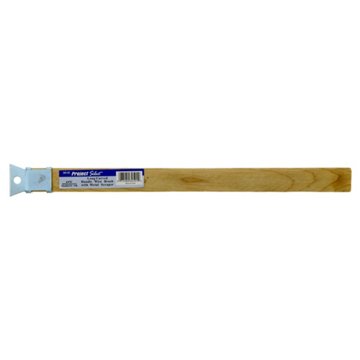 Linzer Project Select Long Curved Handled Wire Brush with Metal Scraper, EACH