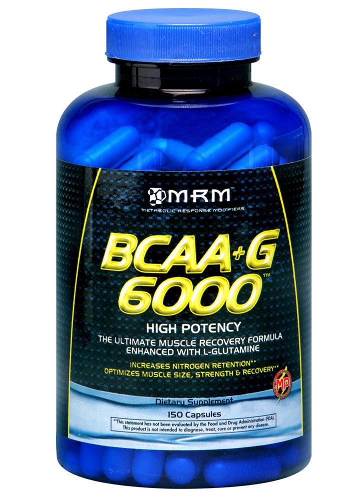 MRM BCAA+G 6000 High Potency Ultimate Recovery Formula Capsules Shop Diet & Fitness at HEB
