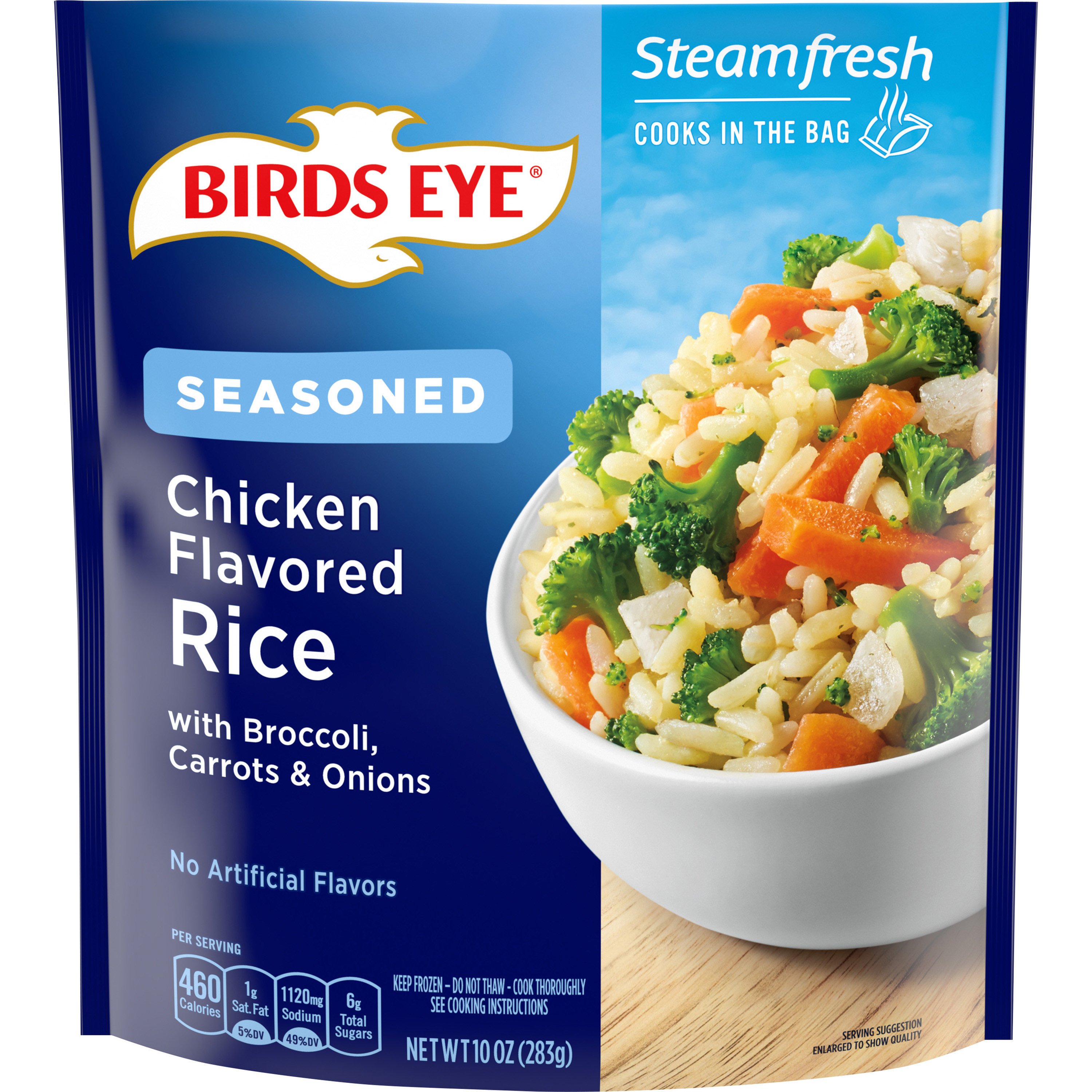 Birds Eye Steamfresh Lightly Seasoned Chicken Flavored Rice - Shop