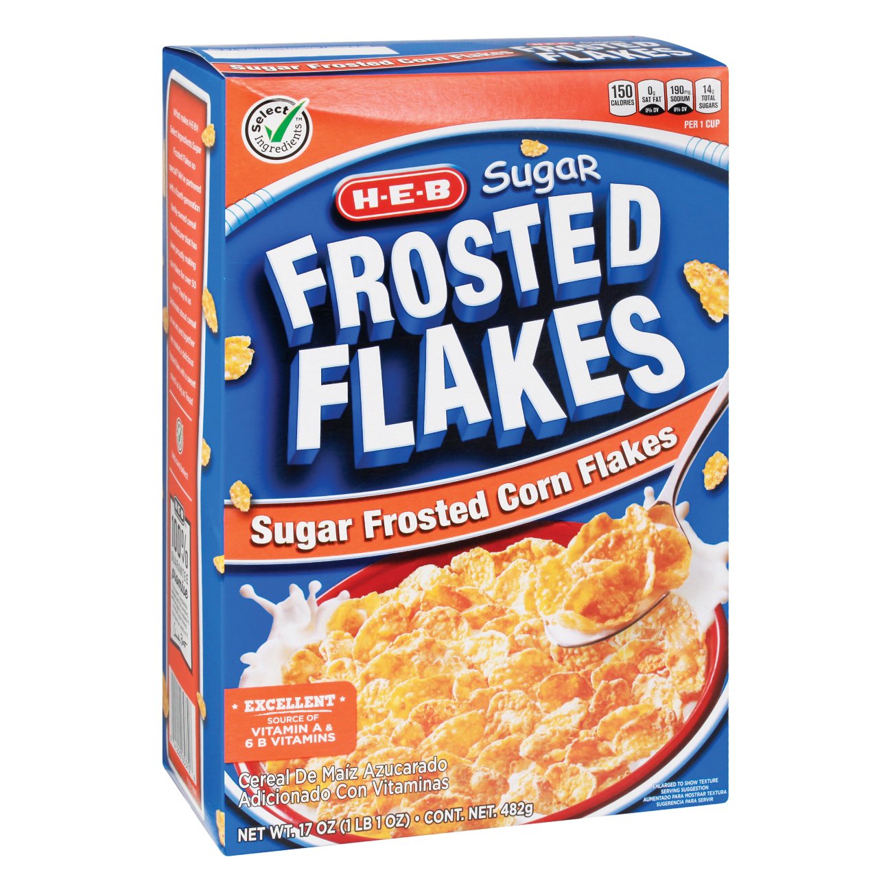 H-E-B Sugar Frosted Flakes Cereal - Shop Cereal at H-E-B