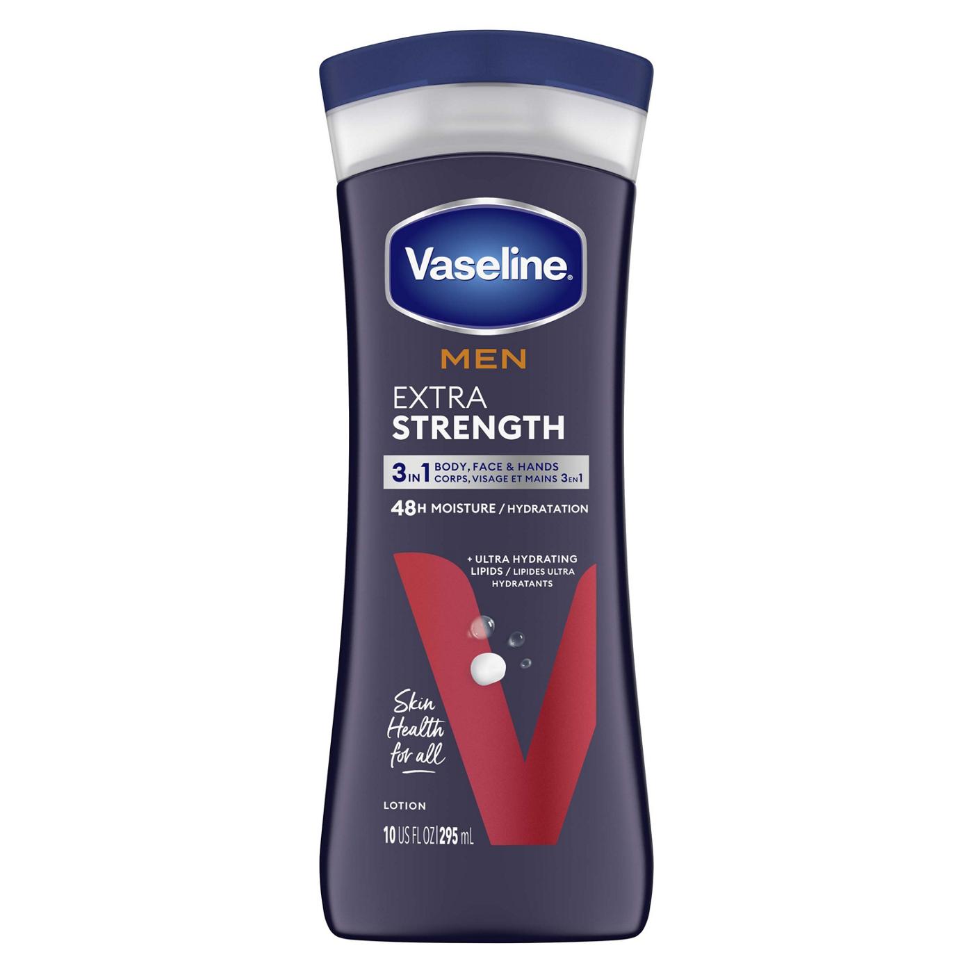 Vaseline Men Extra Strength Lotion; image 1 of 5