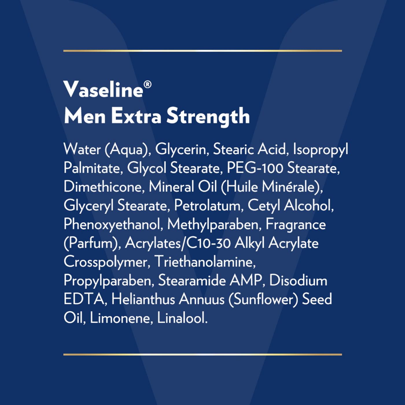 Vaseline Men Extra Strength Lotion; image 3 of 5