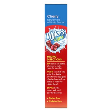 Wyler's Light Singles-To-Go Sugar Free Drink Mix – Cherry, 8 ct