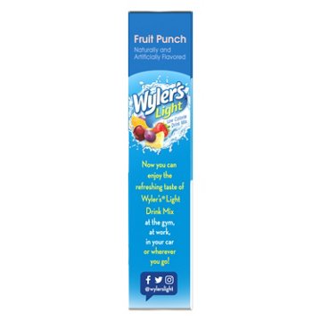Wyler's Light Singles to Go! Fruit Punch Drink Mix, 8 ct