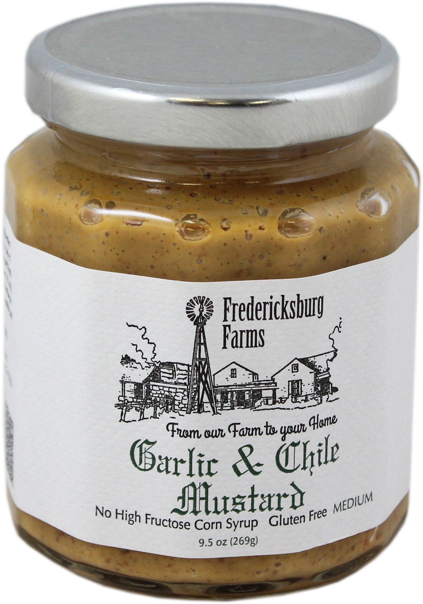 Fredericksburg Farms Garlic & Chile Mustard Shop Mustard at HEB