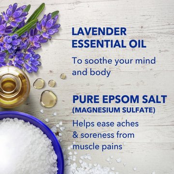 Dr Teal's Soothe & Sleep with Lavender Epsom Salt Soaking Solution, 3 lb