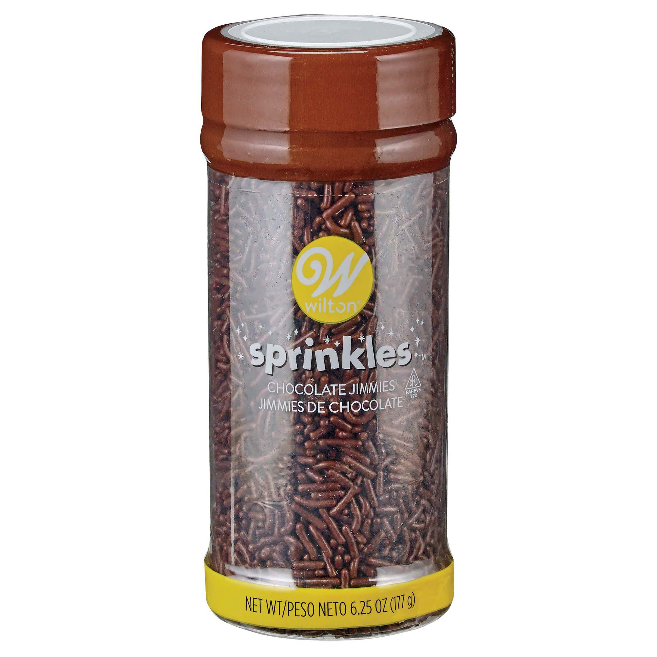 Wilton Chocolate Flavored Jimmies Sprinkles Shop Baking Ingredients