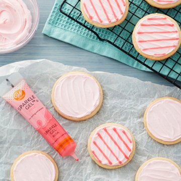 Wilton Pink Sparkle Gel
