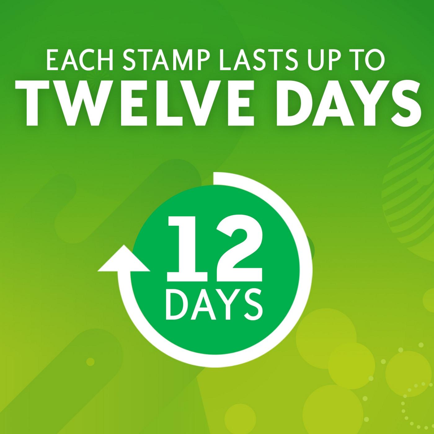 Scrubbing Bubbles Fresh Gel Toilet Cleaning Stamp, Rainshower Dispenser with 6 Gel Stamps; image 7 of 8