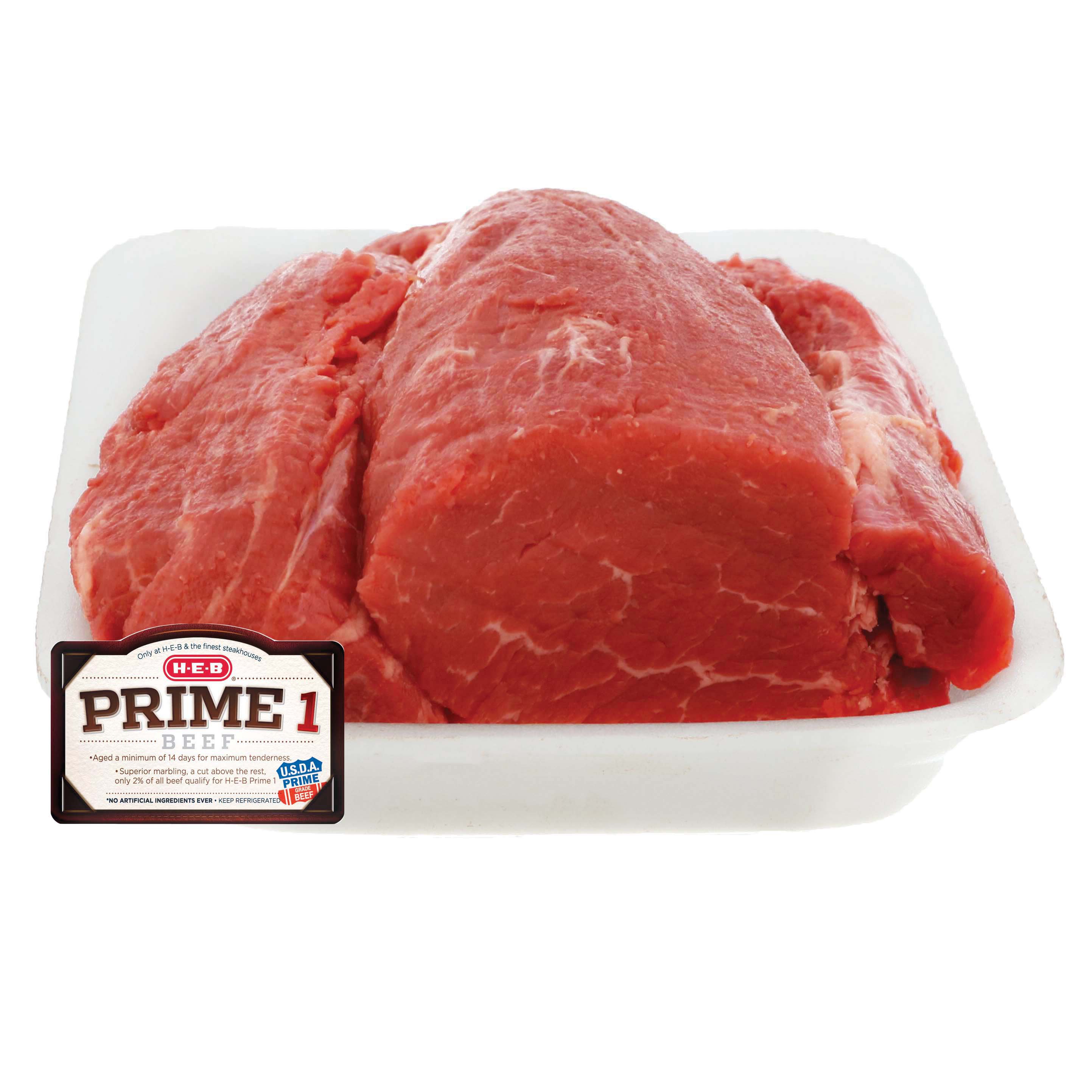 H-E-B Prime 1 Beef Tenderloin Butt Roast, USDA Prime - Shop Meat At H-E-B