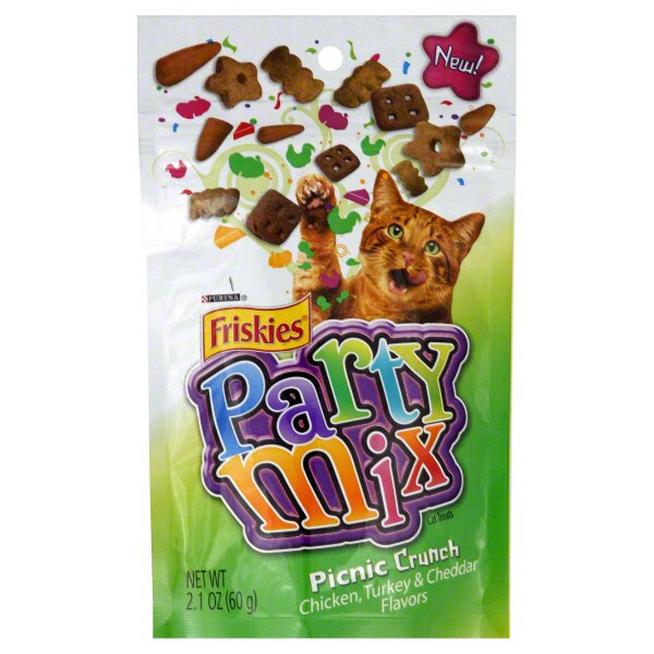 Friskies Party Mix Picnic Crunch Cat Treats Shop Treats at HEB