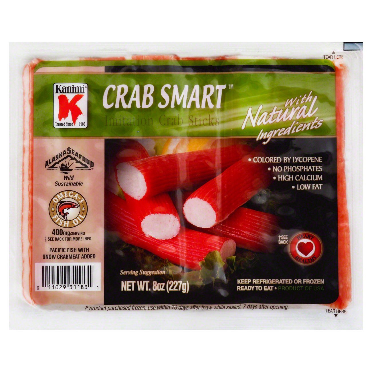 Kanimi Natural Crab Sticks Shop Shrimp & Shellfish at HEB