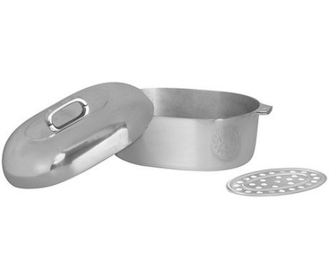 McWare 18" Oval Roaster with Lid and Rack Shop Kitchen & Dining at HEB