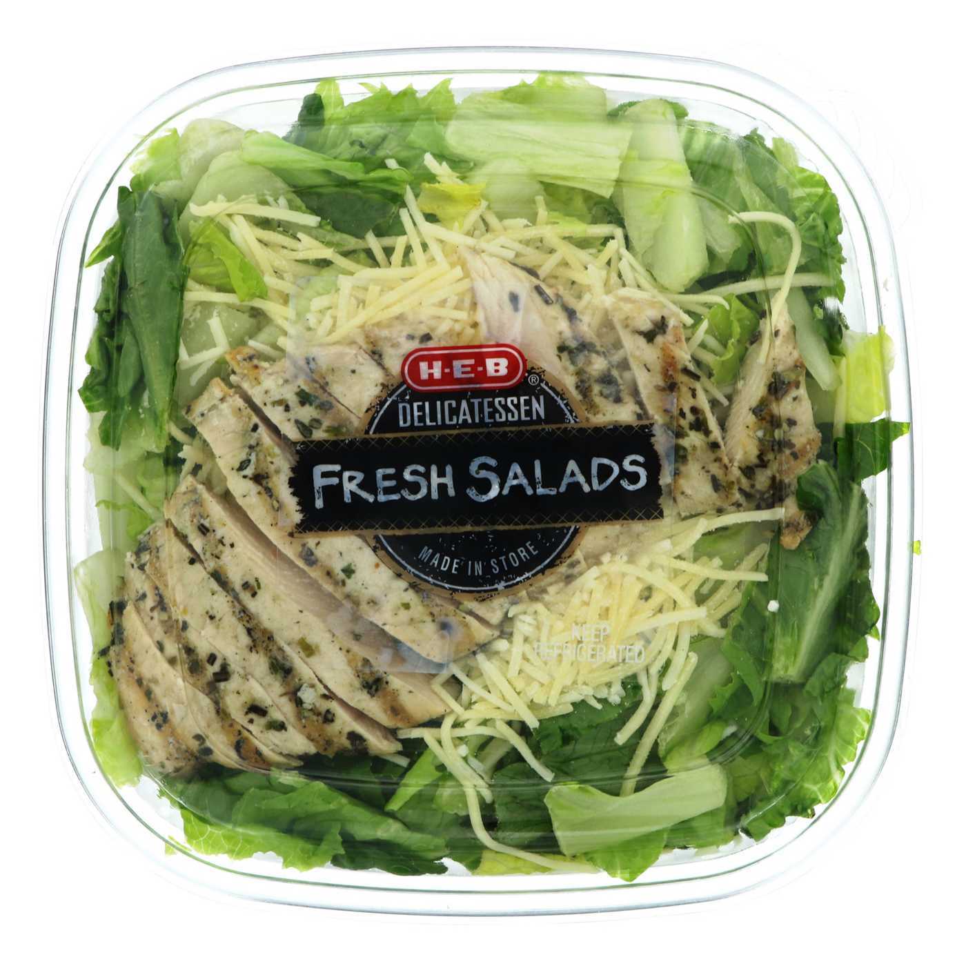 H-E-B Chicken Caesar Salad; image 2 of 2