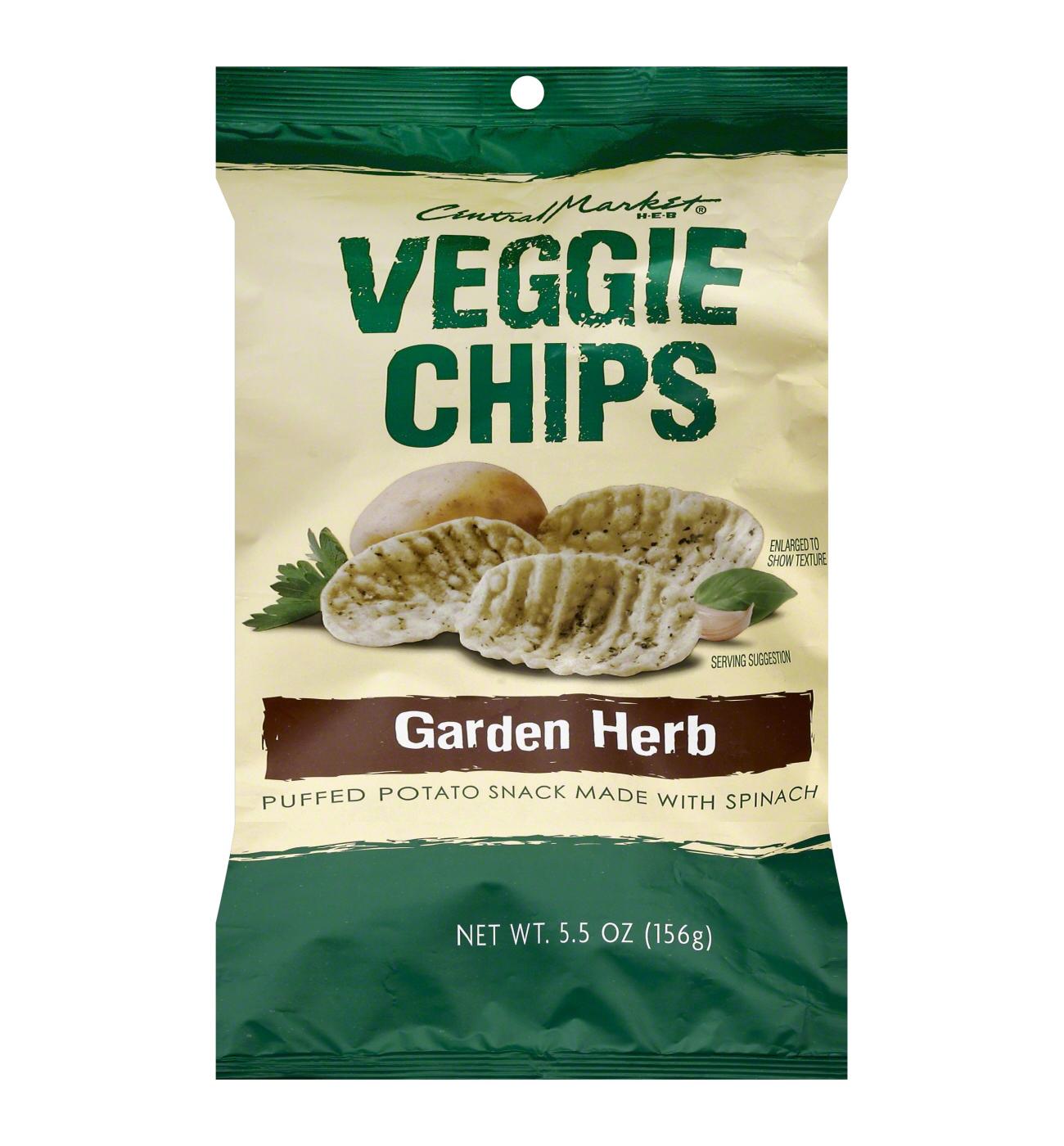 Central Market Garden Herb Veggie Chips; image 1 of 2