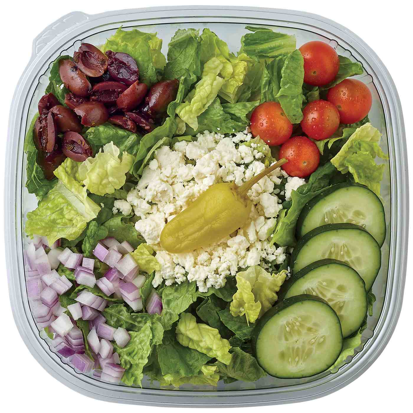 Meal Simple by H-E-B Large Greek Salad; image 1 of 3