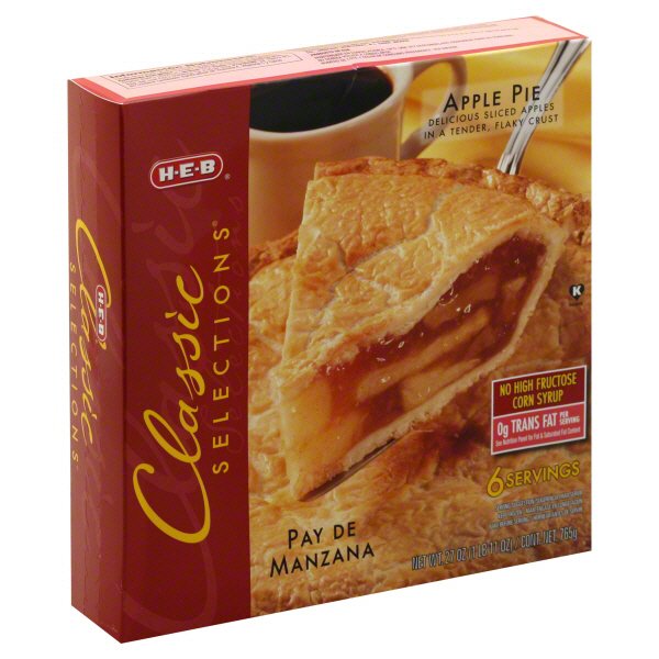 H-E-B Classic Selections Apple Pie - Shop Desserts & Pastries At H-E-B