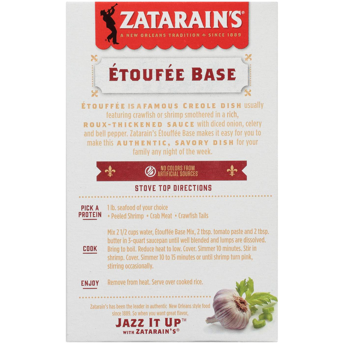 Zatarain's Etouffee Base Shop Spice mixes at HEB