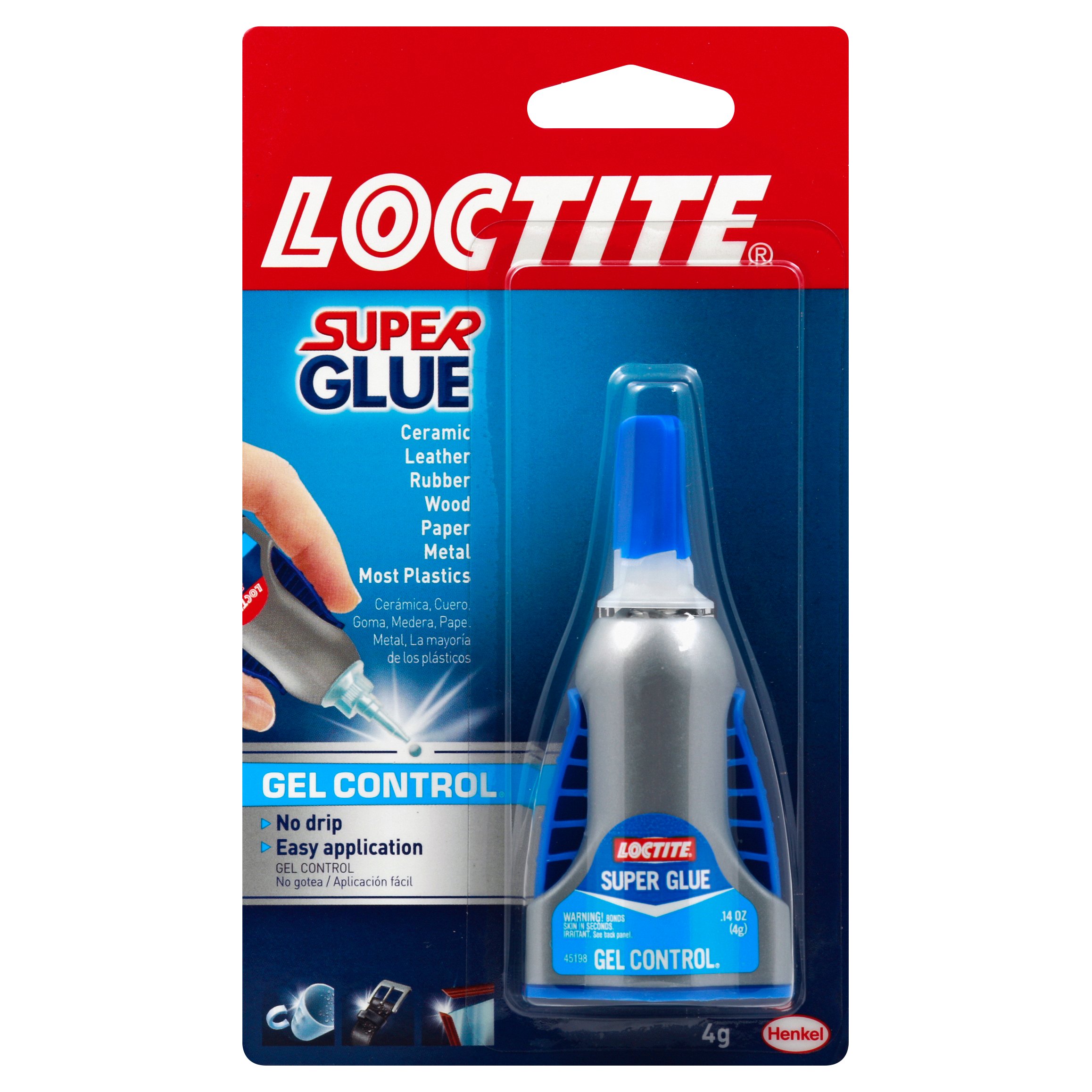 Loctite Gel Control Super Glue Shop Adhesives & Tape at HEB