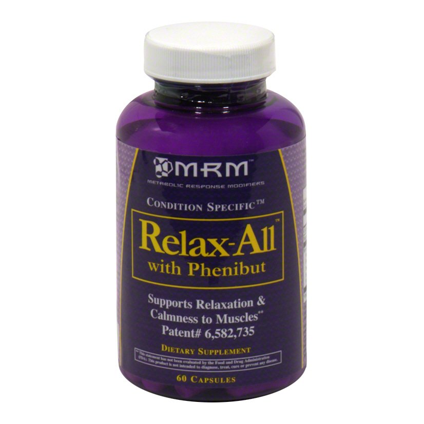 MRM Condition Specific RelaxAll With Phenibut Capsules Shop Vitamins & Supplements at HEB
