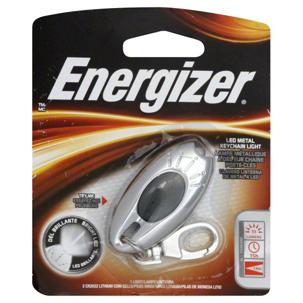 Energizer LED Metal Keychain Light - Shop Clips & Key ...