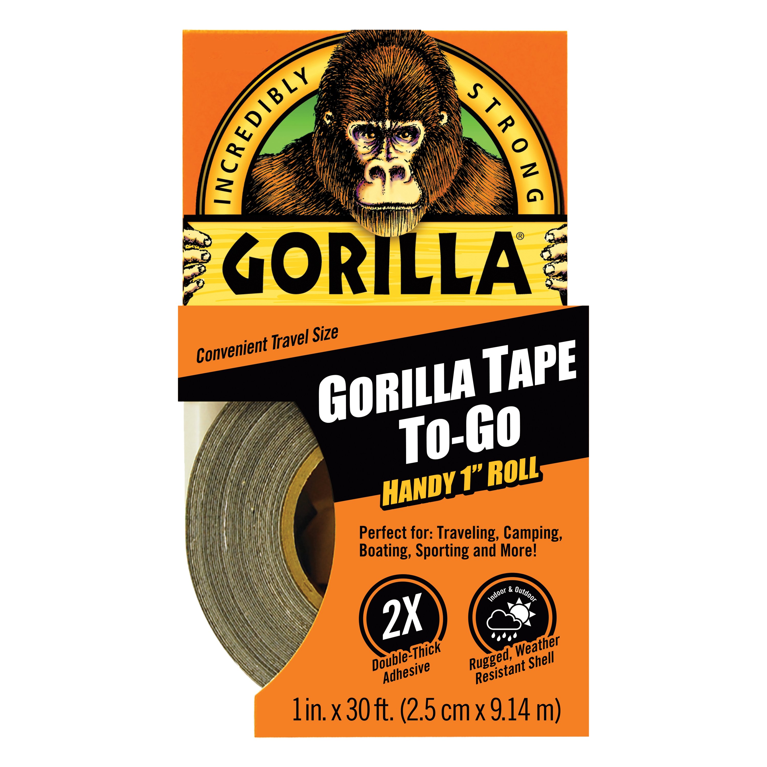 1 2 3 4 5 10 Rolls Gorilla Glue Cloth Tape 48 Mesh Black 48mm x 32m 1456 