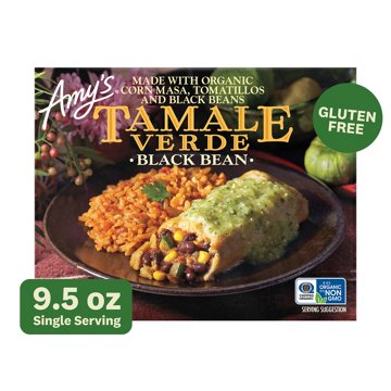 Amy's Gluten Free Black Bean Tamale Verde