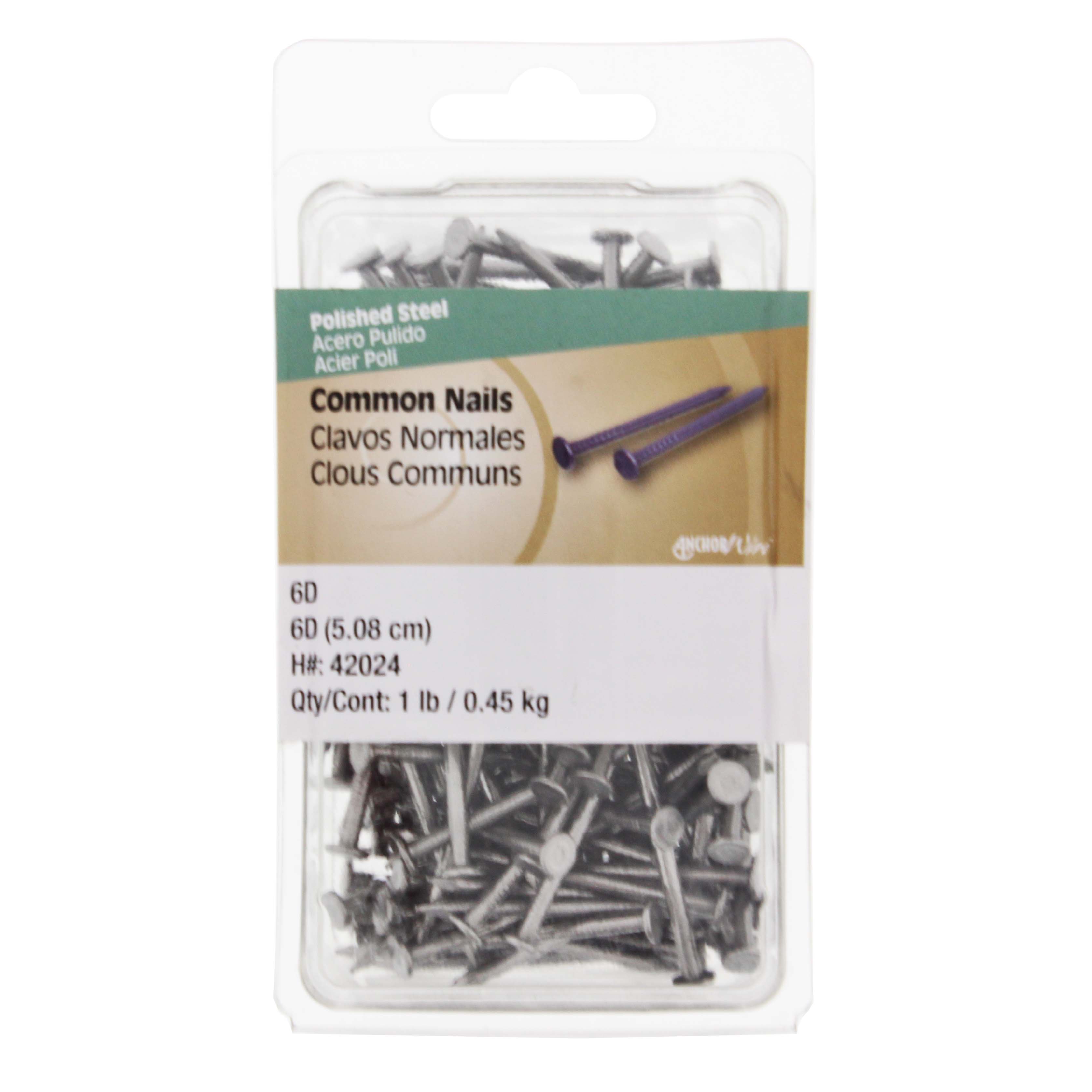 The Hillman Group 6D Polished Common Nails - Shop Nails & Metal