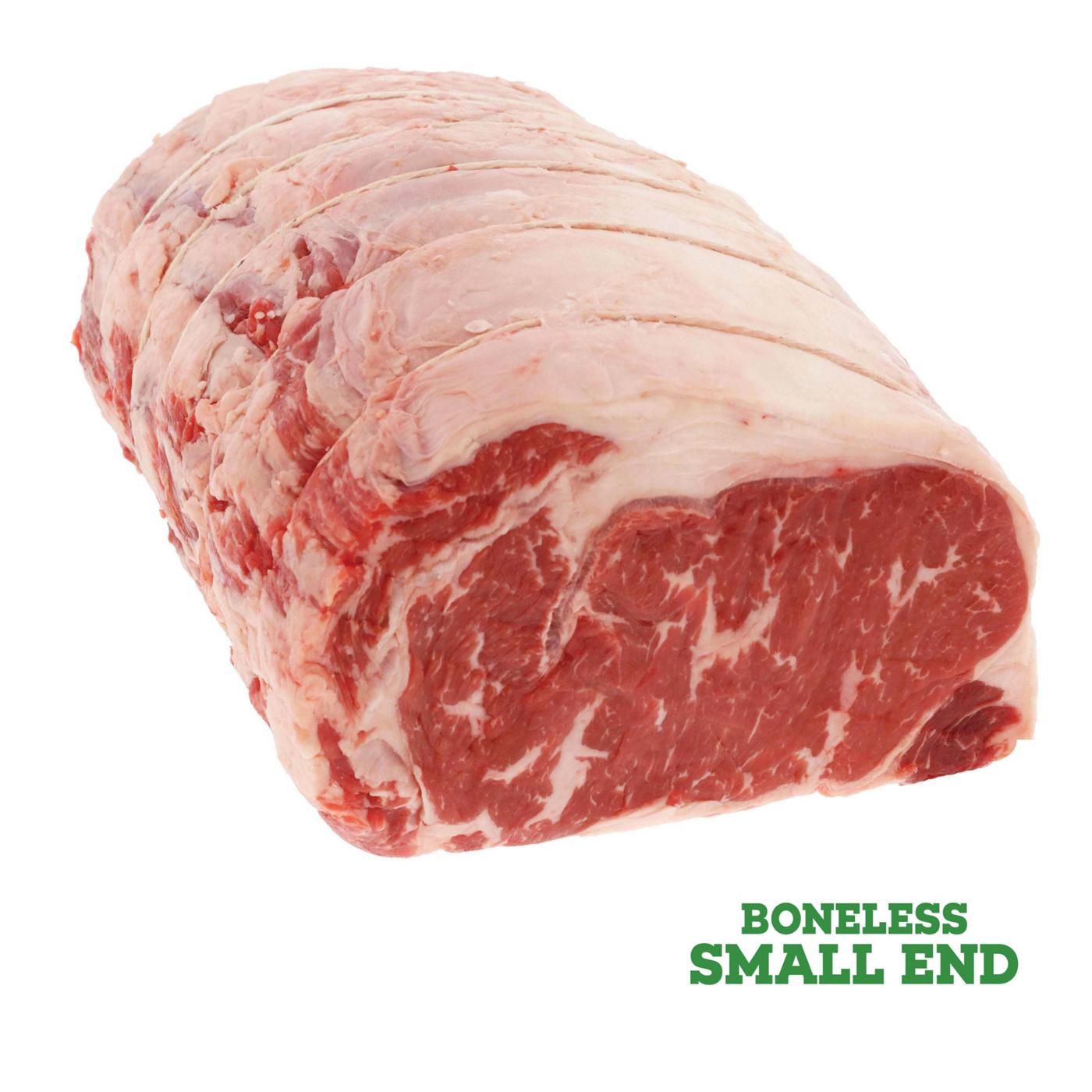 H-E-B Natural Angus Beef Boneless Ribeye Roast; image 2 of 3