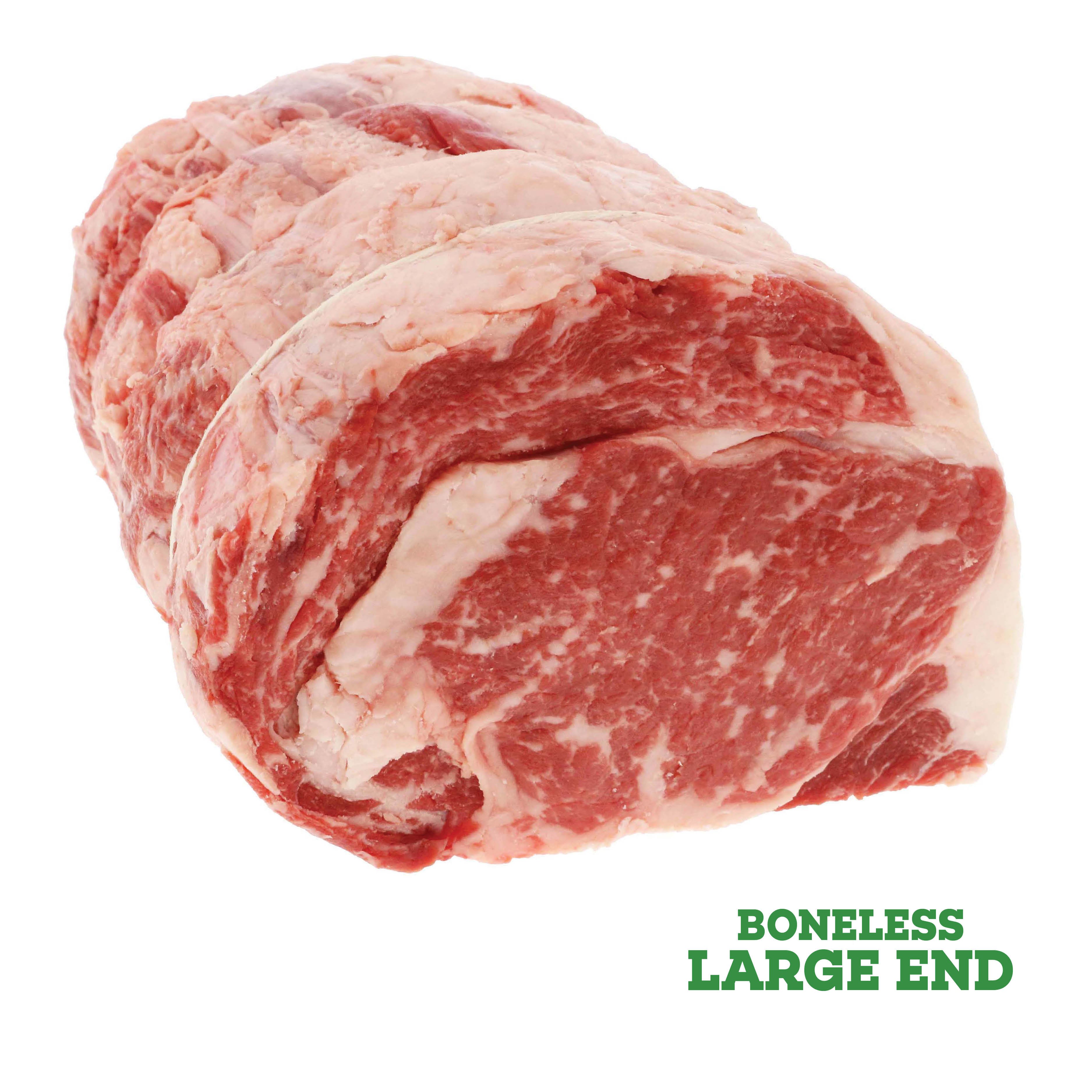 H-E-B Natural Angus Beef Boneless Ribeye Roast - Shop Beef At H-E-B