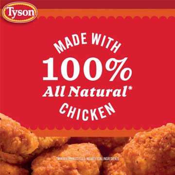 Tyson Any'tizers Frozen Buffalo Style Boneless Chicken Bites, 24 oz