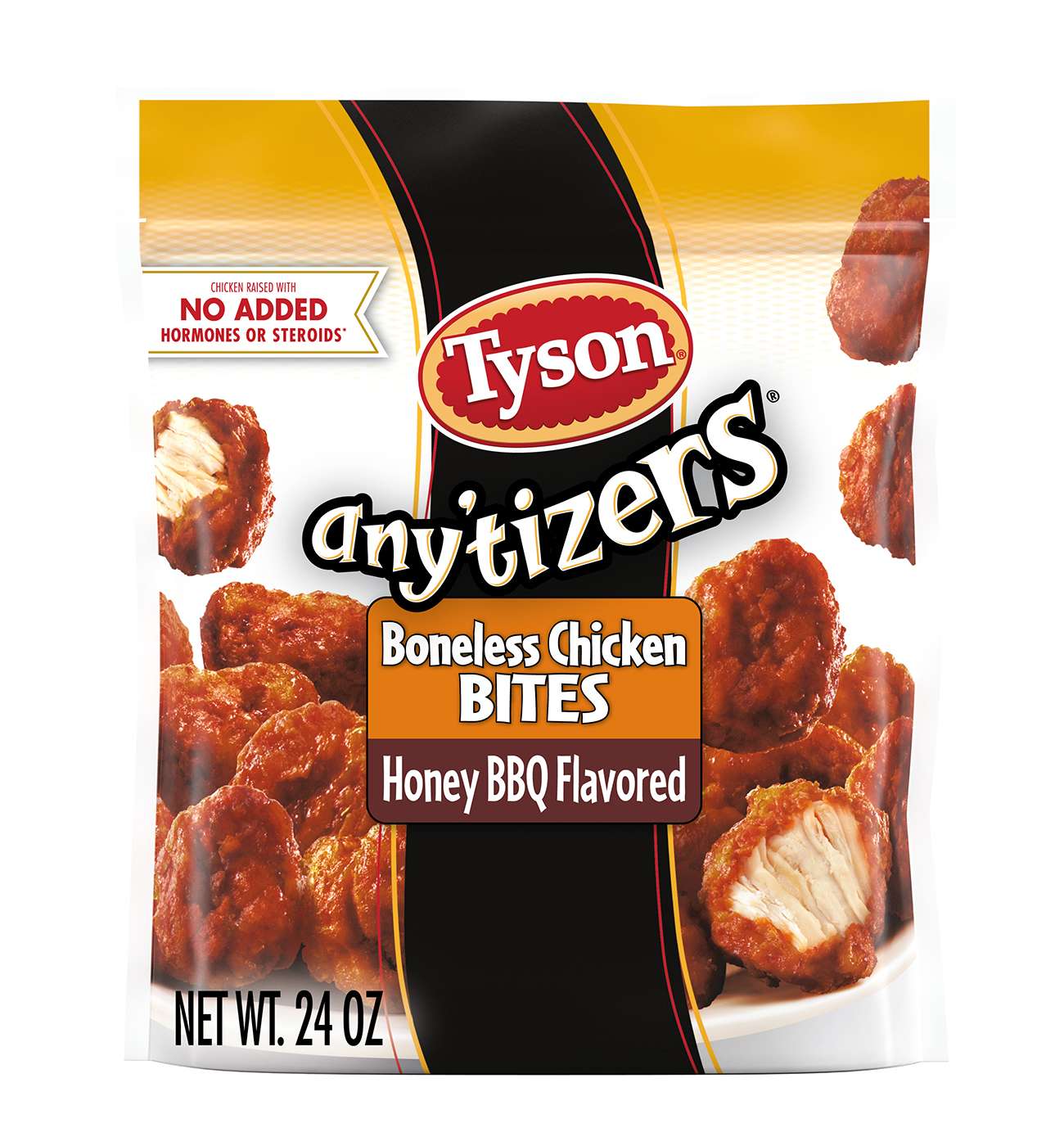Tyson Any'tizers Frozen Boneless Chicken Bites - Honey BBQ Flavored; image 1 of 2