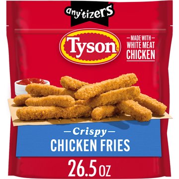 Tyson Any'tizers Frozen Crispy Chicken Fries, 26.5 oz
